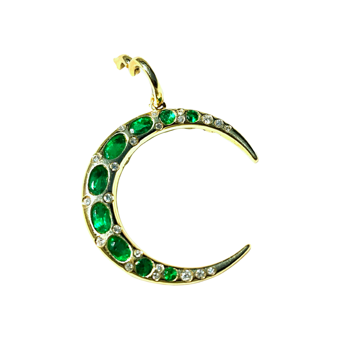Emerald & Diamond Luna