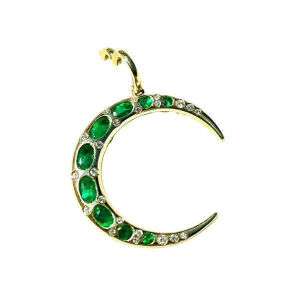 Emerald & Diamond Luna