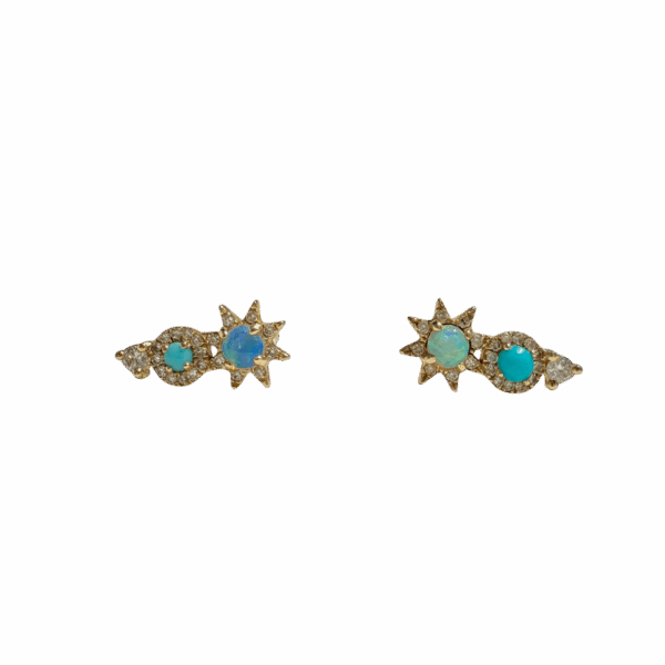 Ocean Glimmer Earrings