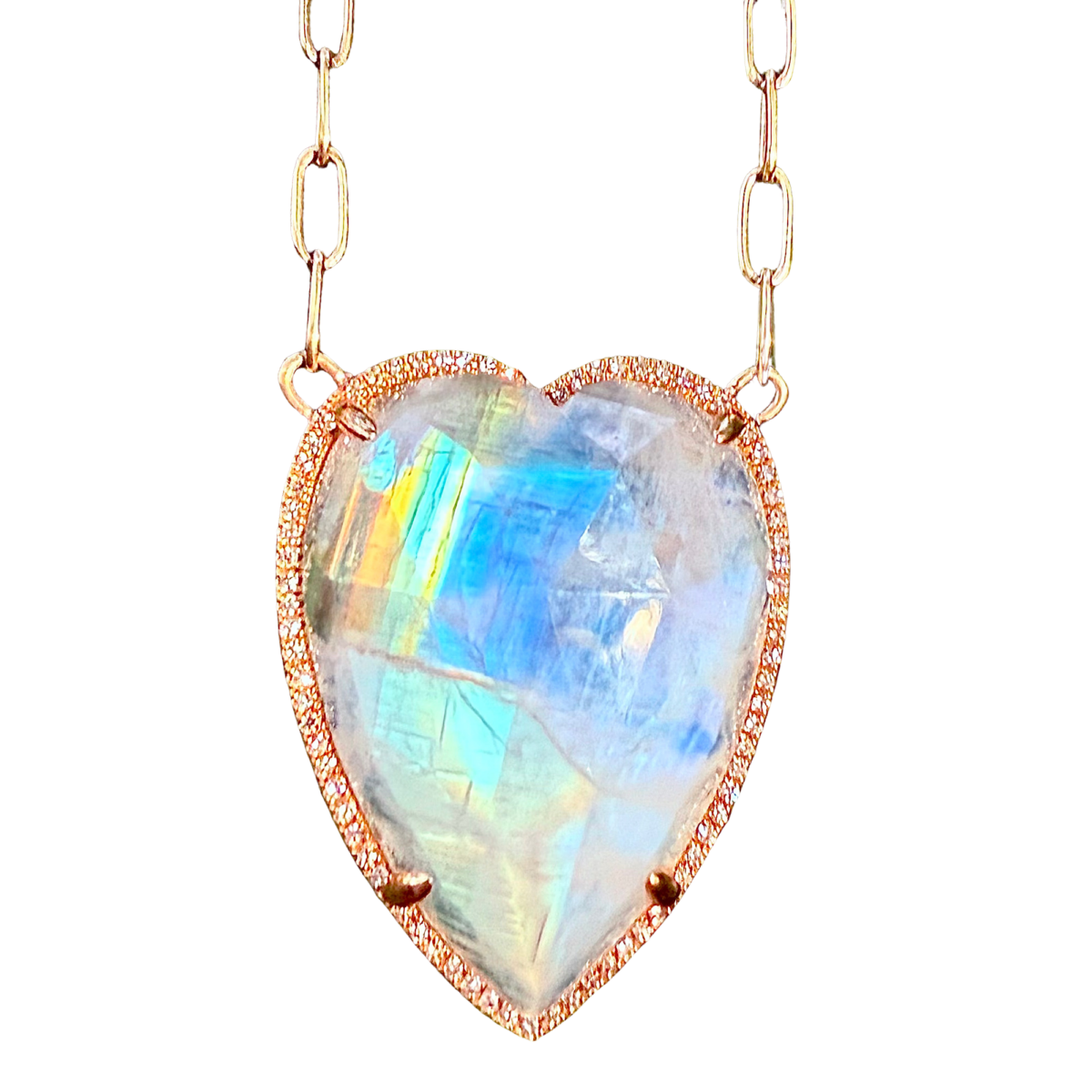 Aurora Heart Necklace
