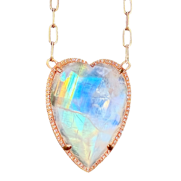 Aurora Heart Necklace